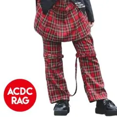 【ACDC RAG】エーシーディーシーラグ ボンテージパンツ パンツ