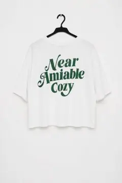 【匿名配送】【Lサイズ】SUREVE ロゴプリント 半袖Tシャツ ホワイト