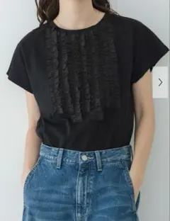 SONNY LABEL URBAN RESEARCH フロントフリルプルオーバー