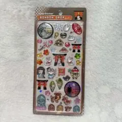 新品未開封　正規品　ボンボンドロップシール　和柄　古都めぐり
