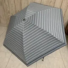 中川政七商店☆新品未使用☆千鳥ミシンの晴雨兼用折畳傘☆墨黒グレー