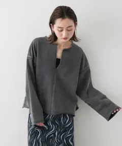 SENSE OF PLACE Vネックルーズスウェット　新品未使用