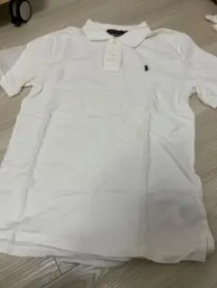 ホワイト ポロシャツ