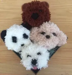 ハンドメイド 動物ぬいぐるみ