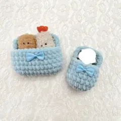 ※えぶりでいサーモンフェスティバル様専用 ミニチュアドール持ち運びおくるみケース