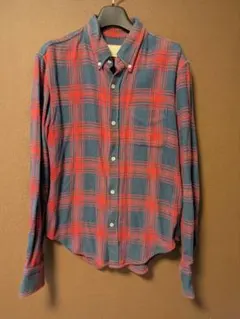 バンドオブアウトサイダーズ フランネルチェックシャツ Sサイズ