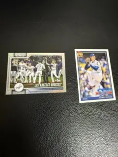 優勝カード　大谷翔平 Topps まとめ売り　ドジャース