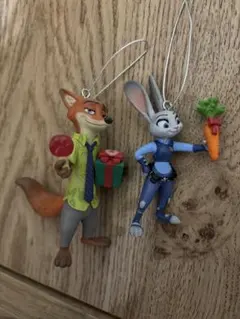 ズートピア クリスマスオーナメント 2025 2体セット ジュディ＆ニック