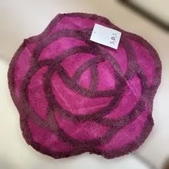 新品未使用 SDS ローズ ラグ 48×50 cm