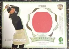 EPOCH 2024 JLPGA 河村来未 ウェアカード 070/130 ゴルフ