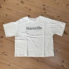 最終お値下げ　SHOO・LA・RUE ロゴプリントTシャツ ホワイト
