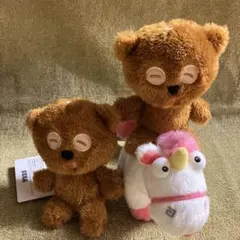ミニオン ティム ユニコーン ぬいぐるみ 3体セット　セガプライズのサムネイル