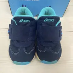 ASICS キッズスニーカー ネイビー　16.0