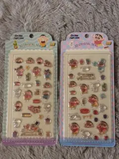 クレヨンしんちゃん 3Dクリスタルシール