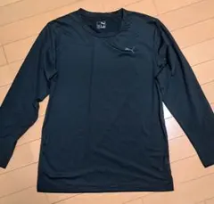 Puma ブラック ロングスリーブ Tシャツ 170
