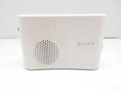 SONY ソニー FM/AMハンディーポータブルラジオ ワイドFM 軽量 白