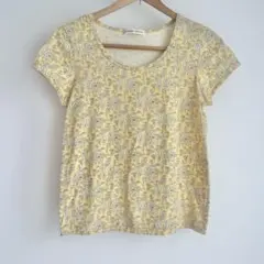 リバティ　カペル　コットン100% Tシャツ