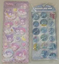 【新品未開封正規品】マイメロクロミマシュマロシールとカプセルシールのセット♡