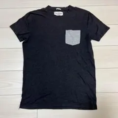 アバクロ　半袖Tシャツ　シンプル　ポケットT