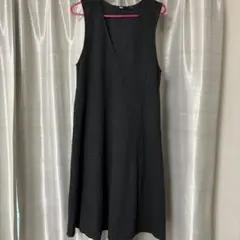 ユニクロ　ブラッシュドジャージーワンピース ダグレー　Sサイズ