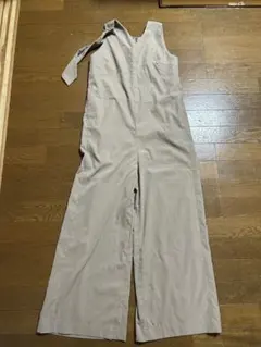 アズールSベージュノースリーブオールインワン