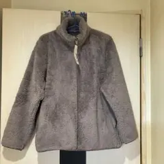 UNIQLO ファーリーフリースフルジップジャケット XXL ブラウン未使用