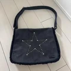 X-girl ショルダーバッグ 紺色