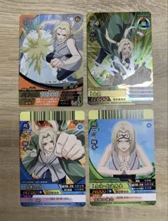 NARUTO ナルト データカードダス 綱手 2枚セット - メルカリ