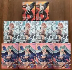 フィギュア 10個セット エヴァンゲリオン 初音ミク とある科学の超電磁砲