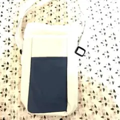 DAISO Biolor プラスチックボトルホルダー ブルー & ホワイトのサムネイル