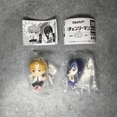 でふぉフィグ！ チェンソーマン レゼ編 デンジ レゼ キーホルダー ガチャガチャ
