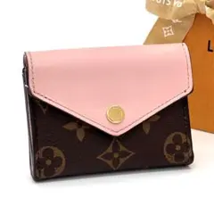 Louis Vuitton 正規品 ピンク財布ポルトフォイユ ゾエ モノグラム