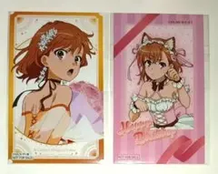 とある魔術の禁書目録 20周年記念 スクエア缶バッジ 御坂美琴 食蜂操祈