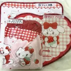 Lil ala mode×サンリオキャラクターズ 当りくじ　ブランケット、マット