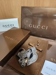 GUCCI グッチ GGスプリーム グッチョリ プードル キーリング 完品
