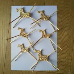 麦わらオーナメント(馬)5