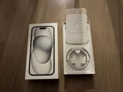iPhone15空箱 + ケーブル&付属品
