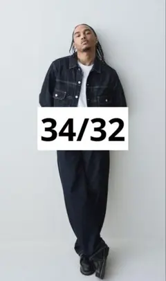 GAP スーパーバギーデニム 34W32Lダークリンス 大人気完売 即購入可