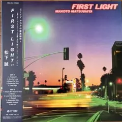 松下誠 FIRST LIGHT LP 2019年再発 初回プレス 帯付 - メルカリ