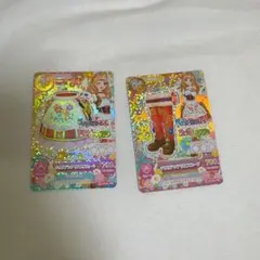 アイカツカード チロリアンアリエススカート チロリアンアリエブーツ 姫里マリア