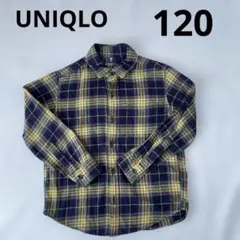 UNIQLO チェックシャツ　120