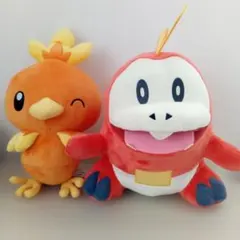 ポケモン　めちゃもふぐっとぬいぐるみ　アチャモ・ホゲータ　２個セット