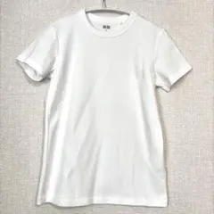 UNIQLOU クルーネックT ホワイト　M