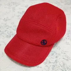 AIGLE エーグル キッズ用 メッシュキャップ レッド