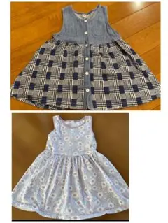 ノースリーブワンピース2点セット