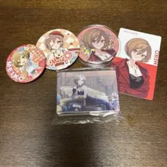 MEIKO 缶バッジ3個セット、カード、アクスタ