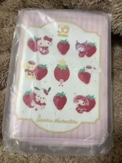 サンリオキャラクター 50周年 いちご新聞マルチポーチ