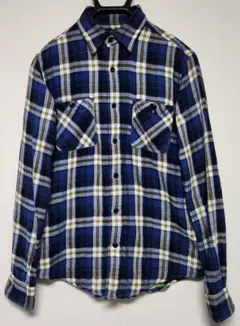 URBAN RESEARCH DOORS フランネル チェックシャツ