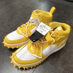 オフホワイト × ナイキ エアフォース1 ミッド SP レザー