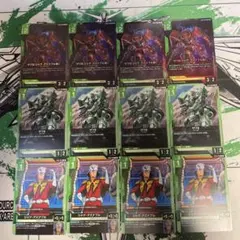 ザクⅡ (シャア・アズナブル機) 4枚　ザクII4枚　シャア・アズナブル4枚